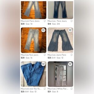 Maurices Denim Flare Jeans with a GREAT FIT 💯